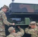 3-265 Air Defense Artillery Soldiers Install MILES on Vehicles at JRTC