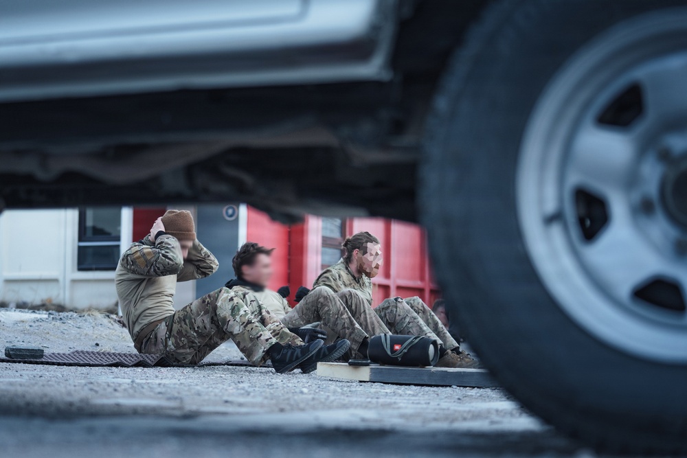 US, Allied Partners SOF members honor fallen Airmen with memorial workout during AE26