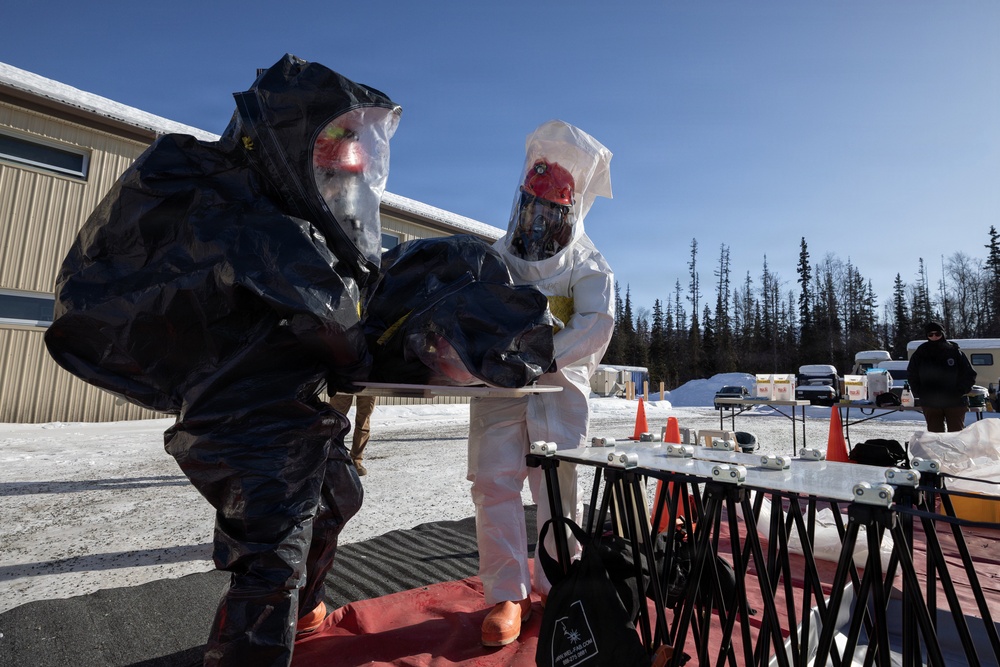 AKNG's 103rd Weapons of Mass Destruction - Civil Support Team conducts CBRN incident training exercise