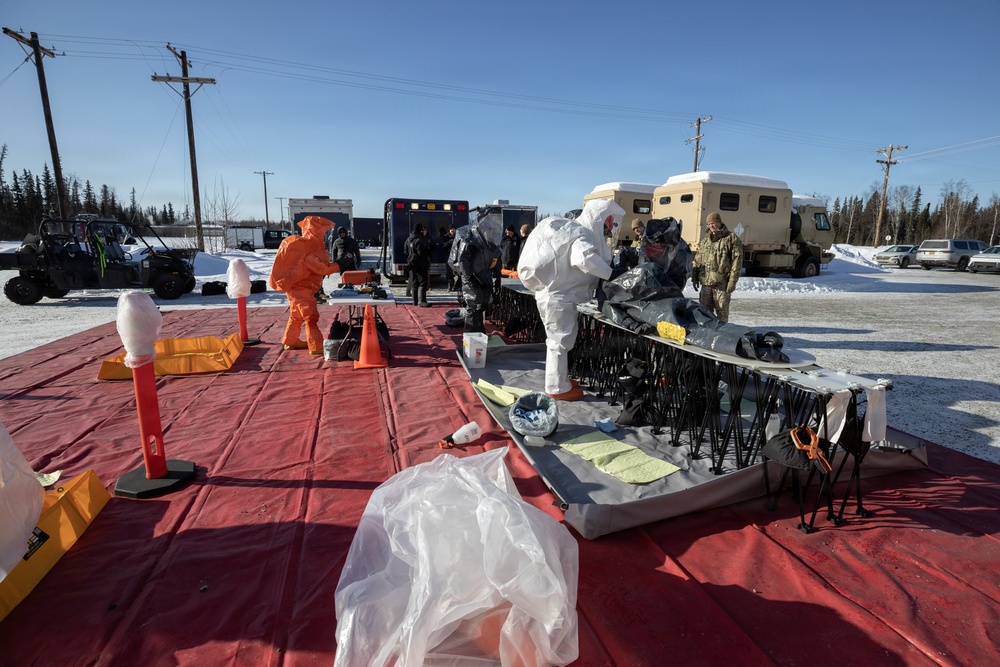 AKNG's 103rd Weapons of Mass Destruction - Civil Support Team conducts CBRN incident training exercise