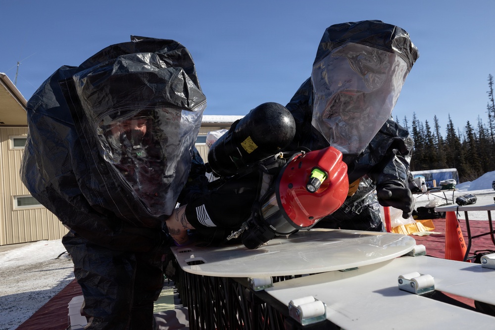 AKNG's 103rd Weapons of Mass Destruction - Civil Support Team conducts CBRN incident training exercise