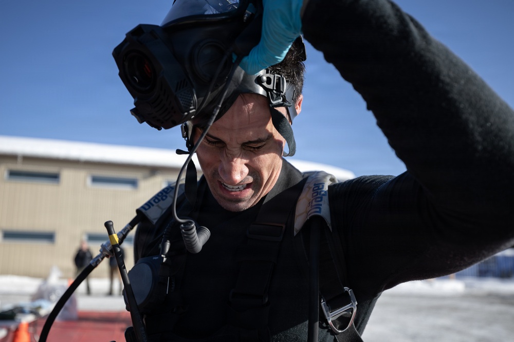 AKNG's 103rd Weapons of Mass Destruction - Civil Support Team conducts CBRN incident training exercise