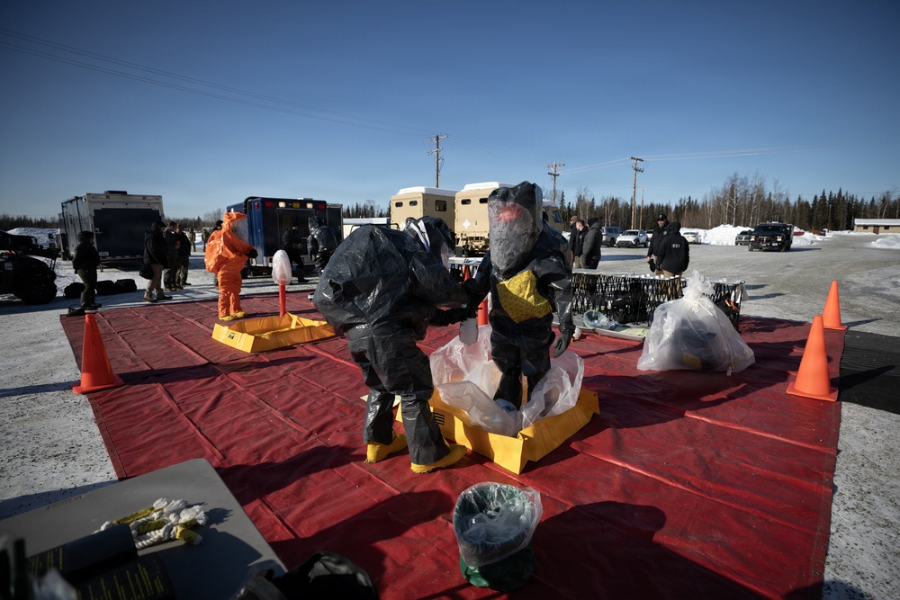 AKNG's 103rd Weapons of Mass Destruction - Civil Support Team conducts CBRN incident training exercise
