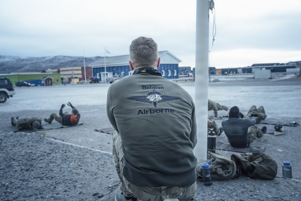 U.S., Allied Special Operations Forces Honor Fallen Airmen with Memorial Workout in Greenland during ARCTIC EDGE 26