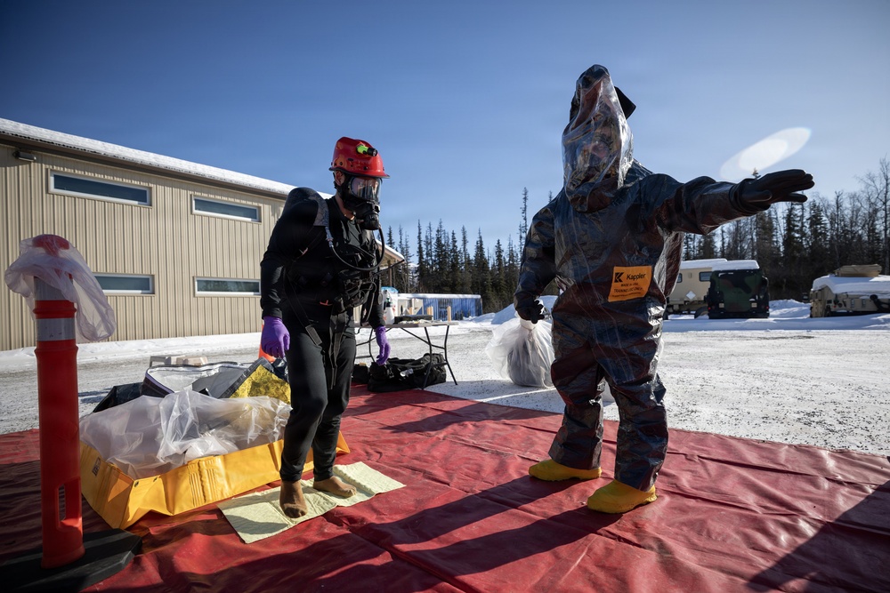 AKNG's 103rd Weapons of Mass Destruction - Civil Support Team conducts CBRN incident training exercise