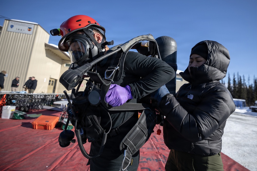 AKNG's 103rd Weapons of Mass Destruction - Civil Support Team conducts CBRN incident training exercise