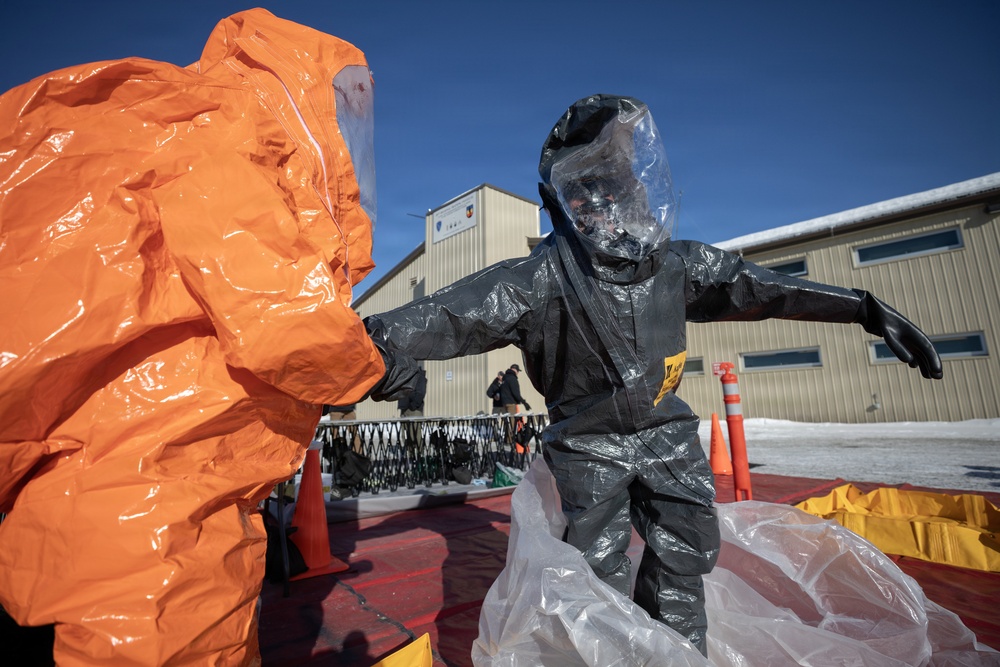 AKNG's 103rd Weapons of Mass Destruction - Civil Support Team conducts CBRN incident training exercise