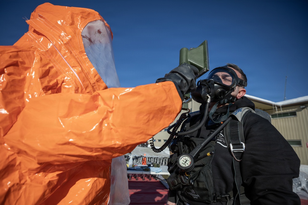 AKNG's 103rd Weapons of Mass Destruction - Civil Support Team conducts CBRN incident training exercise