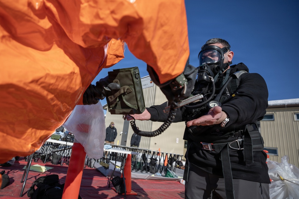 AKNG's 103rd Weapons of Mass Destruction - Civil Support Team conducts CBRN incident training exercise