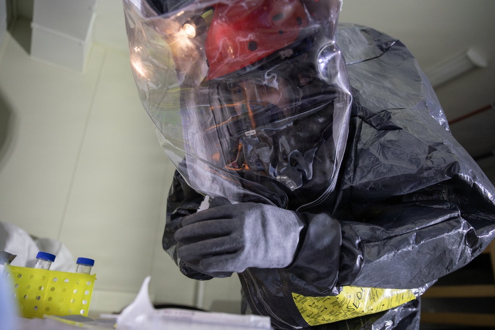 AKNG's 103rd Weapons of Mass Destruction - Civil Support Team conducts CBRN incident training exercise