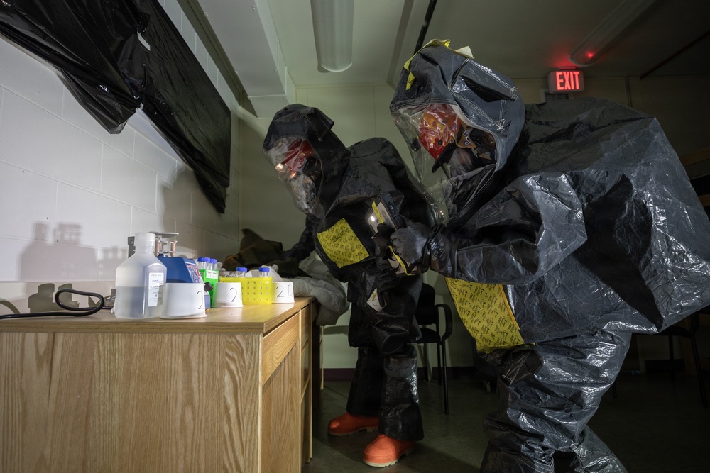AKNG's 103rd Weapons of Mass Destruction - Civil Support Team conducts CBRN incident training exercise