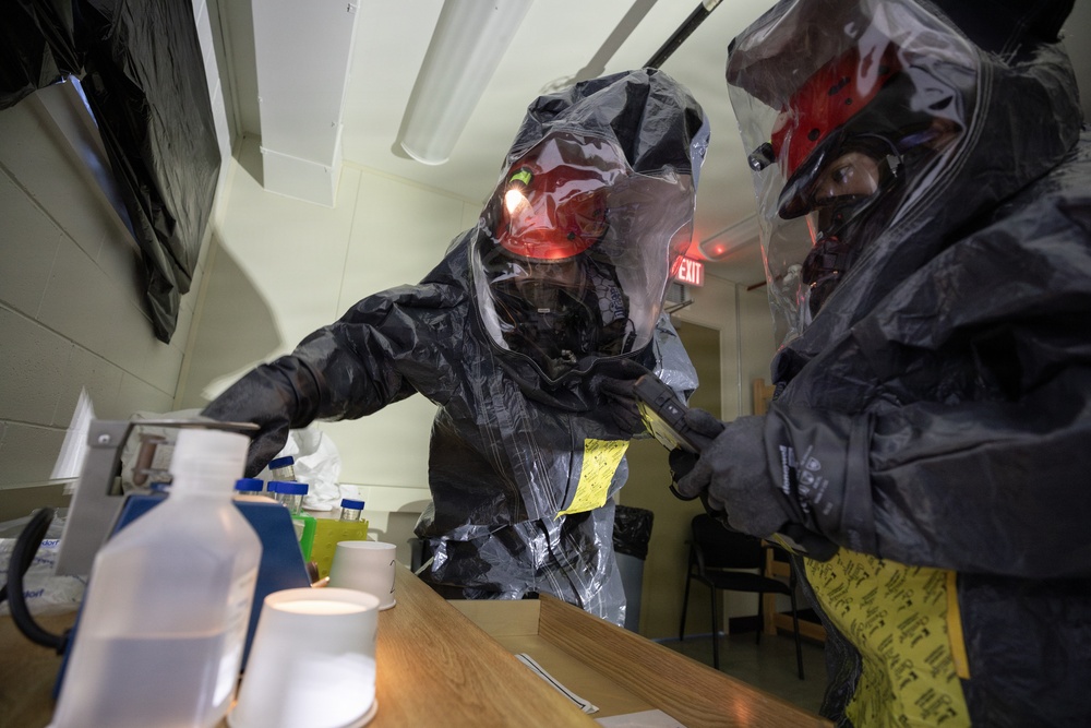 AKNG's 103rd Weapons of Mass Destruction - Civil Support Team conducts CBRN incident training exercise