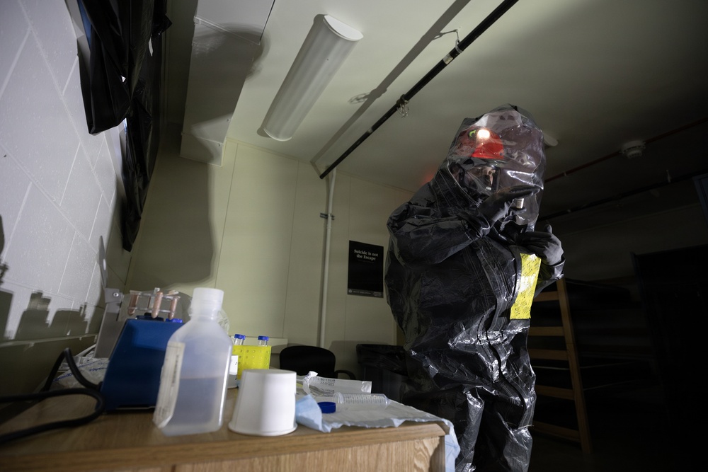 AKNG's 103rd Weapons of Mass Destruction - Civil Support Team conducts CBRN incident training exercise