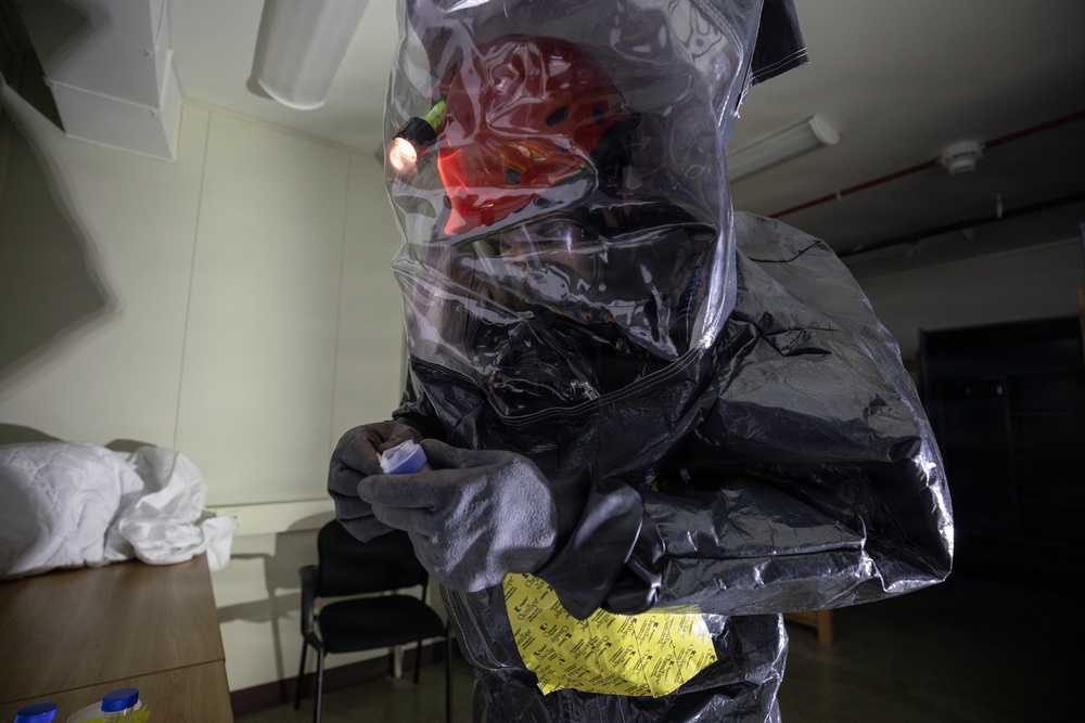 AKNG's 103rd Weapons of Mass Destruction - Civil Support Team conducts CBRN incident training exercise