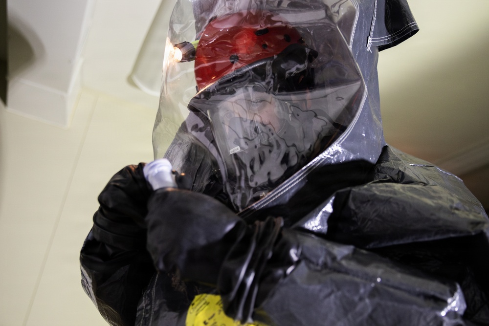 AKNG's 103rd Weapons of Mass Destruction - Civil Support Team conducts CBRN incident training exercise