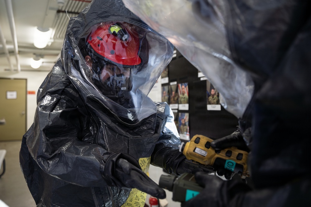 AKNG's 103rd Weapons of Mass Destruction - Civil Support Team conducts CBRN incident training exercise