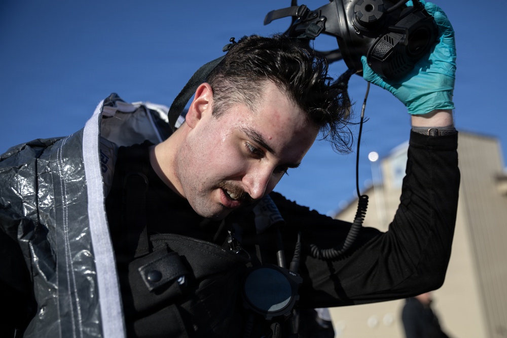 AKNG's 103rd Weapons of Mass Destruction - Civil Support Team conducts CBRN incident training exercise