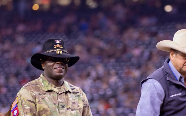 U.S. Army Shows Support on Military Appreciation Day at the Houston Livestock Show and Rodeo