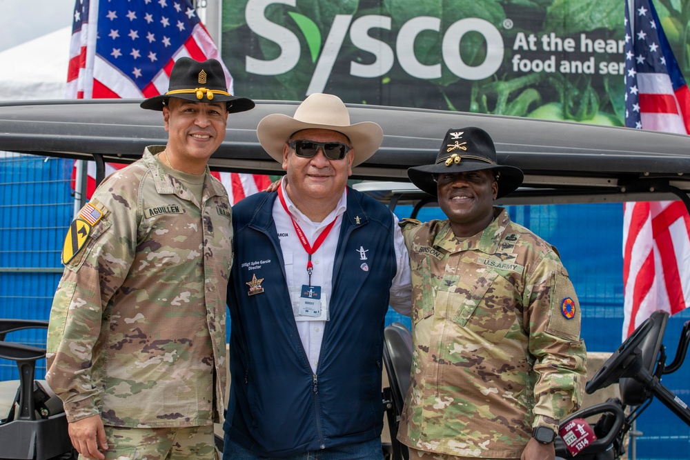 U.S. Army Shows Support on Military Appreciation Day at the Houston Livestock Show and Rodeo