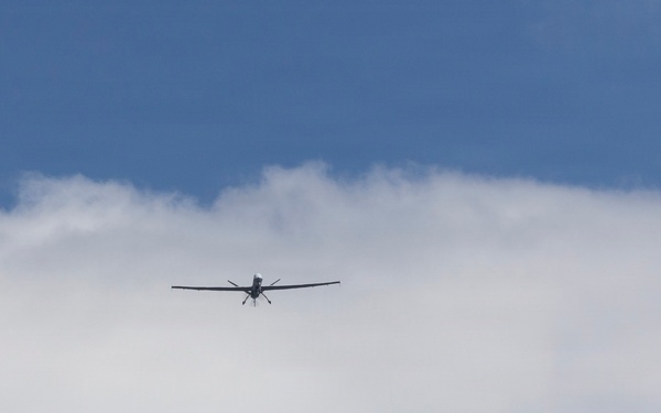 VMUT-2's MQ-9A makes inaugural landing at Marine Corps Air Station New River