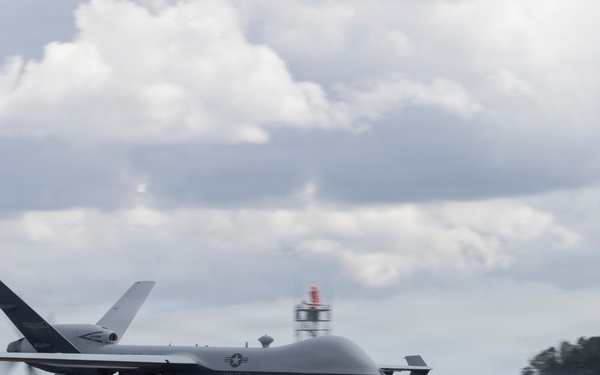 VMUT-2's MQ-9A makes inaugural landing at Marine Corps Air Station New River