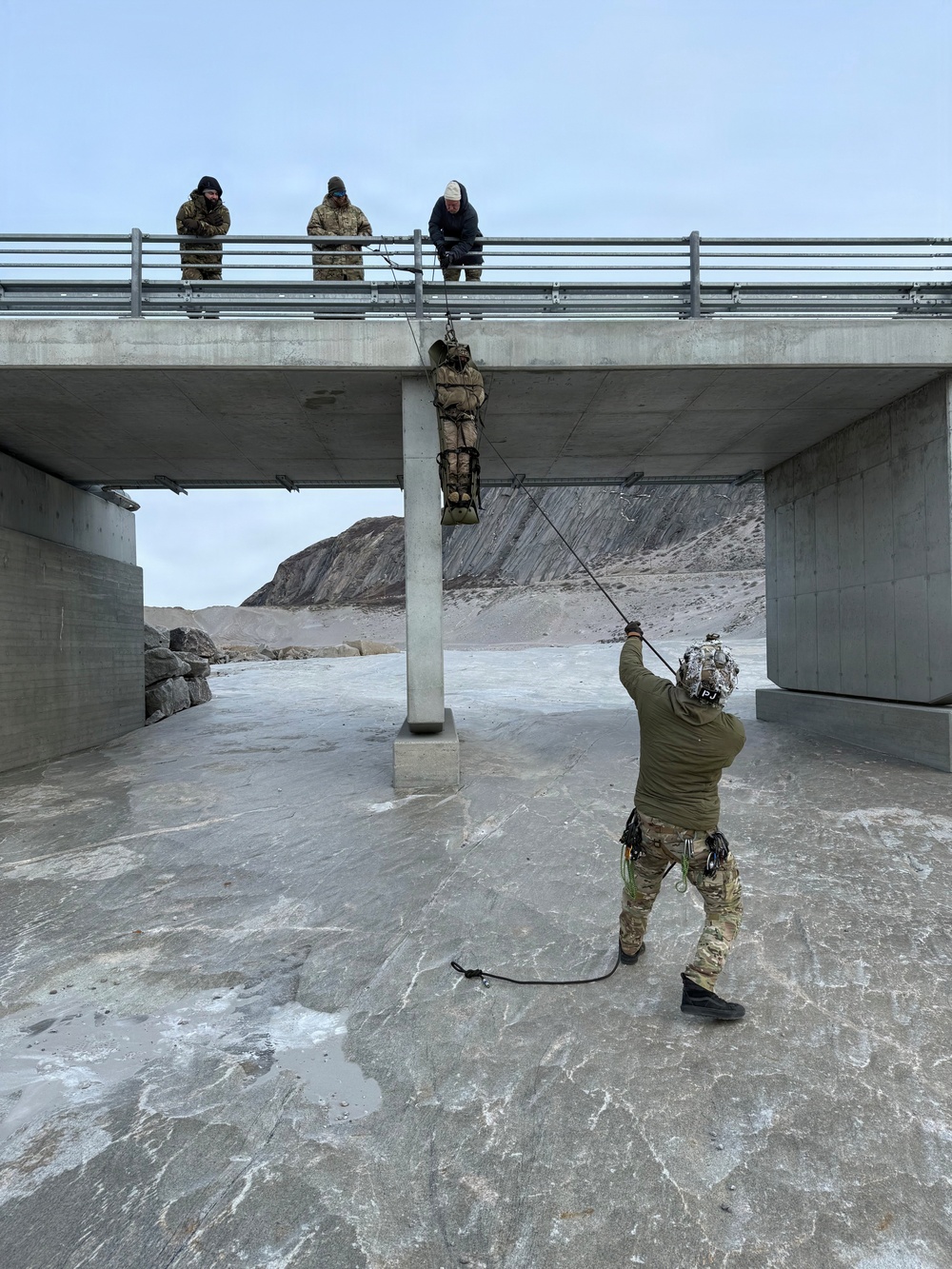 US Air Force, Allied Partners SOF members train in Greenland during AE26