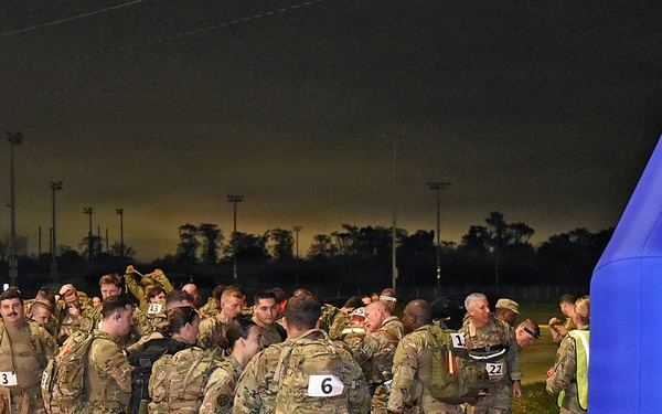 159th Fighter Wing Hosts Norwegian Foot March