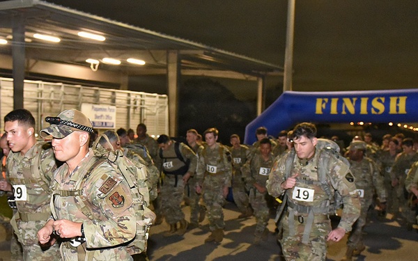 159th Fighter Wing Hosts Norwegian Foot March