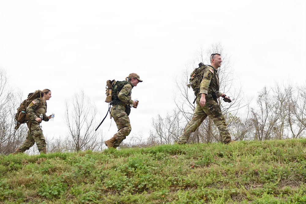 159th Fighter Wing Hosts Norwegian Foot March