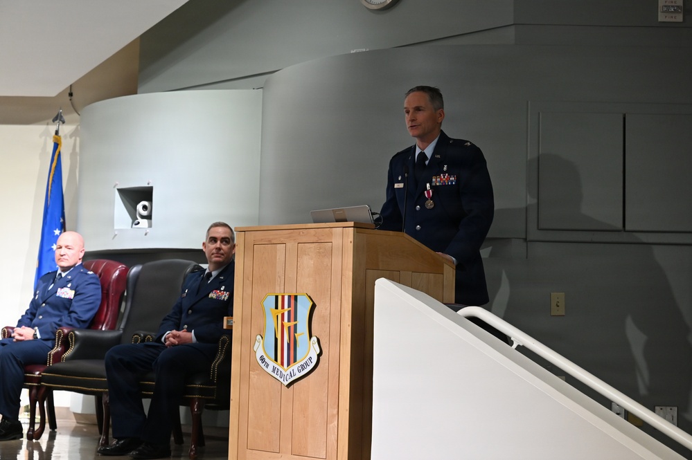 349th Medical Squadron Change of Command