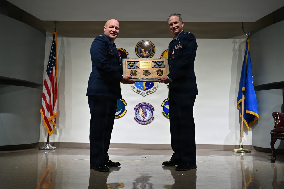 349th Medical Squadron Change of Command