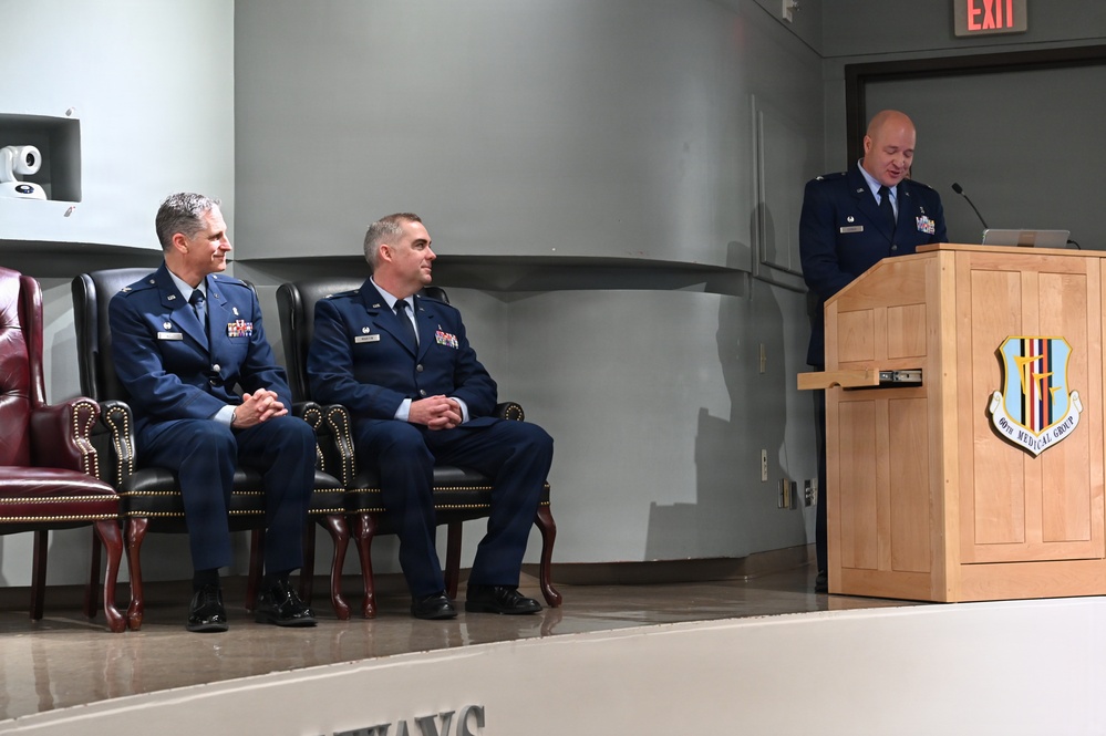 349th Medical Squadron Change of Command
