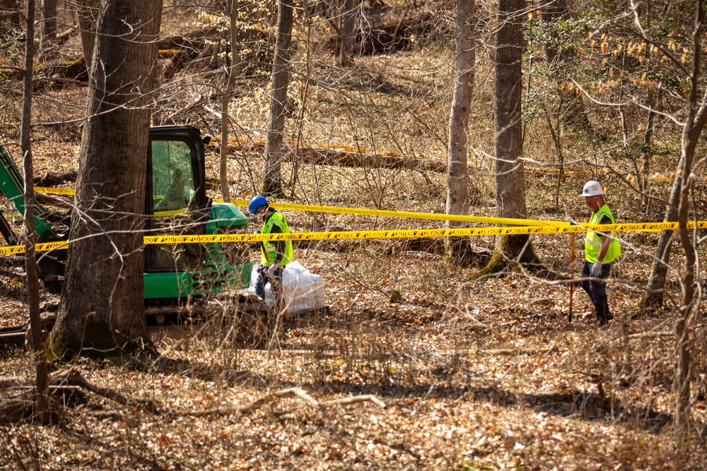 U.S. Army Corps of Engineers installs containment system in Rock Run culvert to aid Potomac Interceptor response