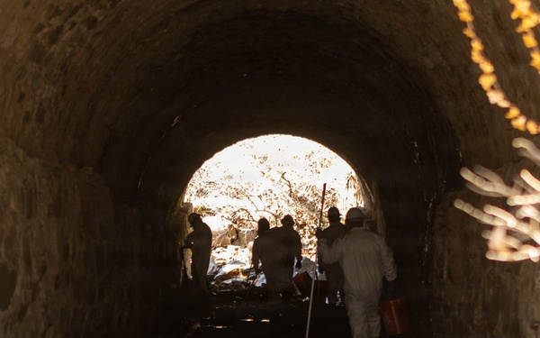U.S. Army Corps of Engineers installs containment system in Rock Run culvert to aid Potomac Interceptor response
