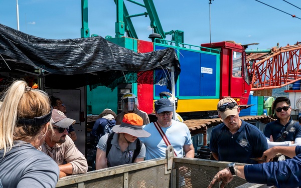 Members of DPAA Leadership and Manila American Cemetery and Memorial Visits 26-1PH