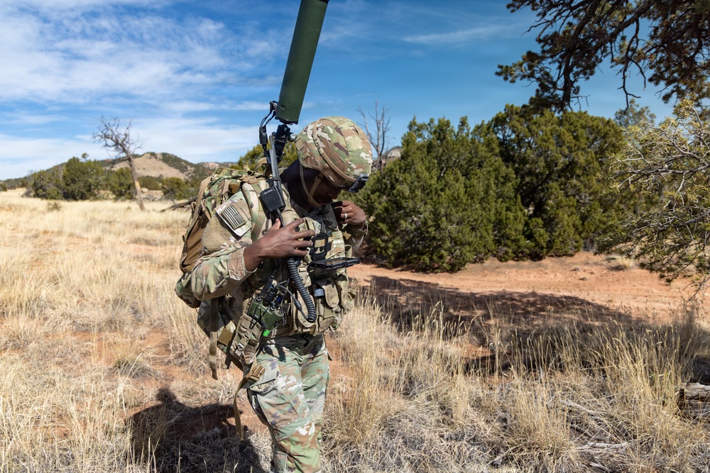 U.S. Soldiers perform tests on denied, degraded, intermittent, or limited equipment