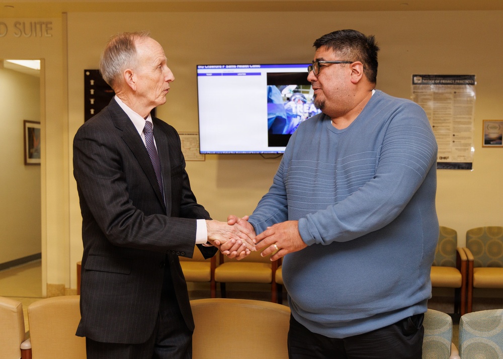 Dr. Smith and Force Master Chief Mangaran visited Brig. Gen. Crawford F. Sams Health Clinic and Camp Zama Dental Clinic