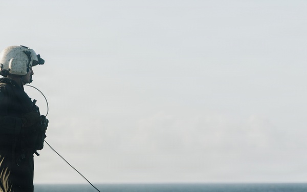 22nd MEU(SOC) | Flight Operations Aboard USS San Antonio