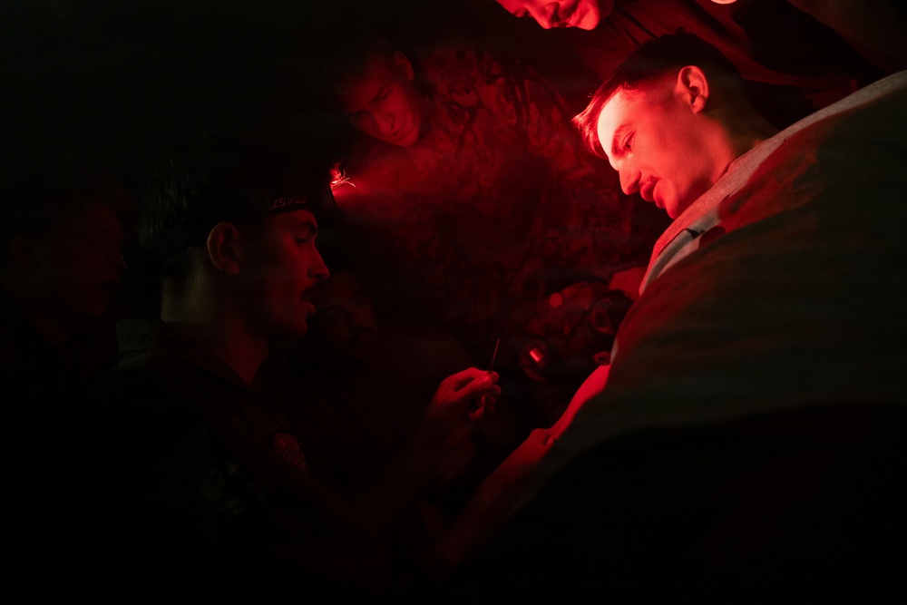 22nd MEU (SOC) | Corpsmen Train Under Stress