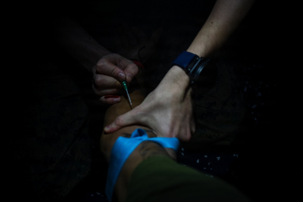 22nd MEU (SOC) | Corpsmen Train Under Stress
