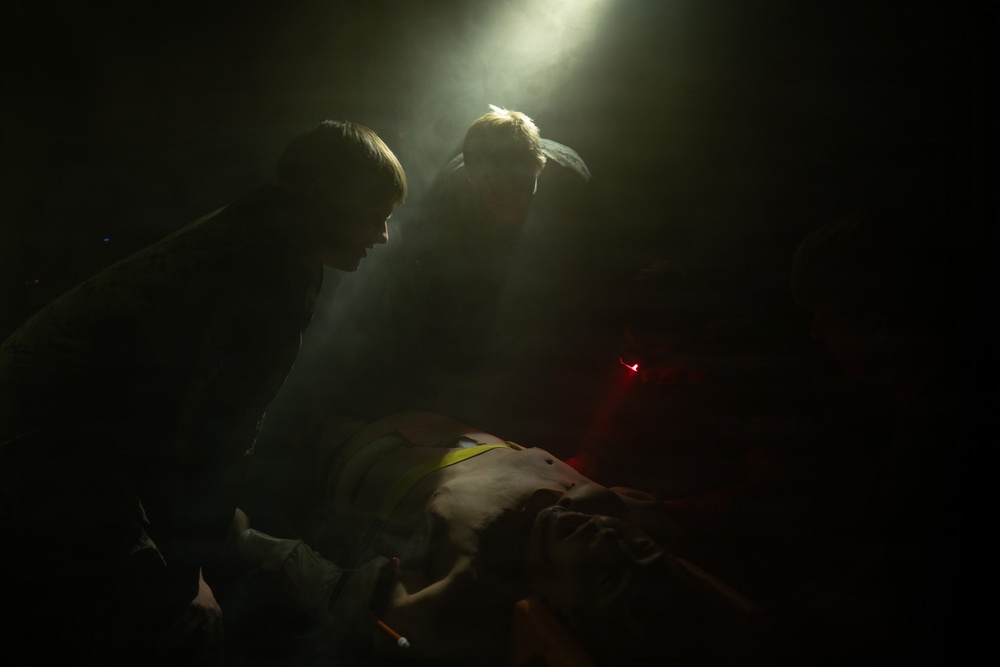 22nd MEU (SOC) | Corpsmen Train Under Stress