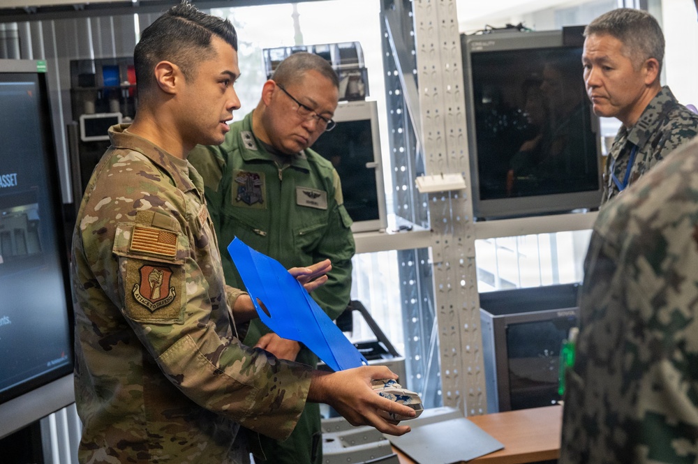 Strategic Studies Group members visit at Misawa AB