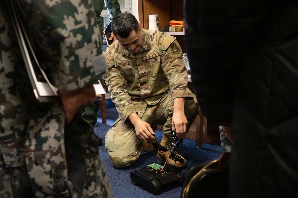 Strategic Studies Group members visit at Misawa AB