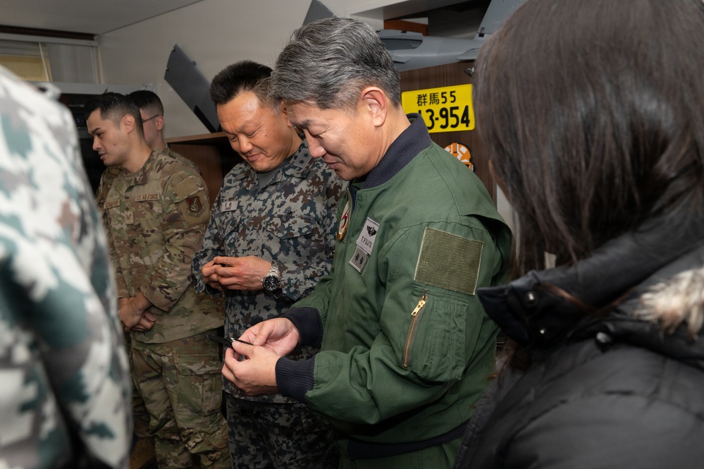 Strategic Studies Group members visit at Misawa AB