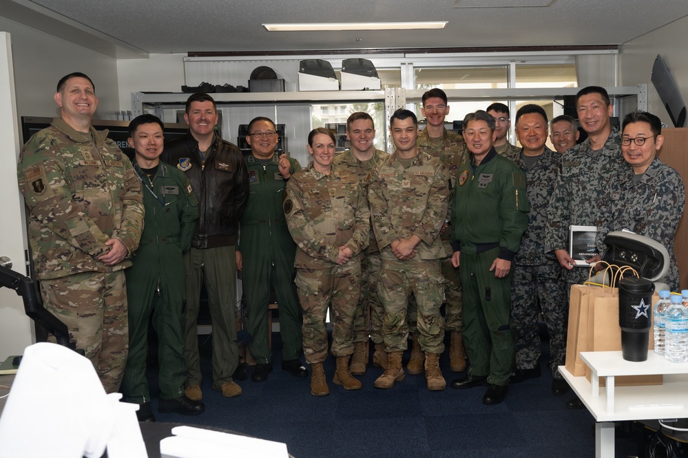 Strategic Studies Group members visit at Misawa AB