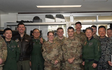 Strategic Studies Group members visit at Misawa AB