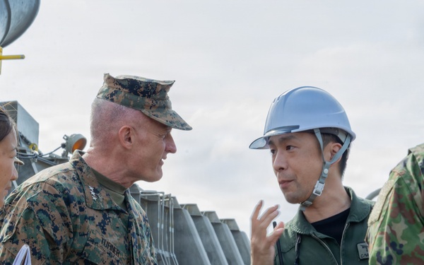 JMSDF LCAC Landings at Kin Blue Training Area