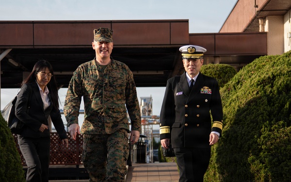 Marine Corps Air Station Iwakuni hosts base tour for USFJ leadership