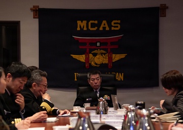 Marine Corps Air Station Iwakuni hosts base tour for USFJ and JSDF leadership