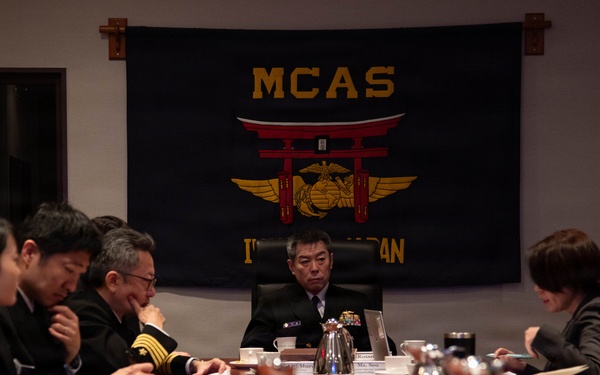 Marine Corps Air Station Iwakuni hosts base tour for USFJ leadership